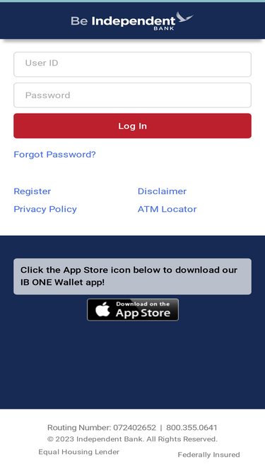 independentbank.onlinebank.com