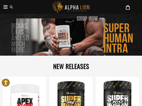 'alphalion.com' screenshot