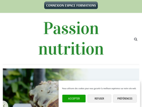 'passionnutrition.com' screenshot