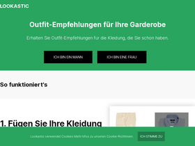 'lookastic.de' screenshot
