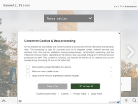 'baunetzwissen.de' screenshot