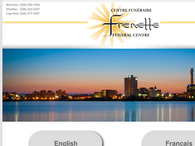 'frenettefuneralhome.com' screenshot