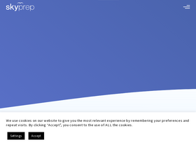 'skyprepapp.com' screenshot