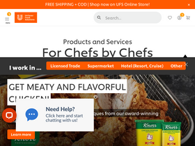 'unileverfoodsolutions.com.ph' screenshot