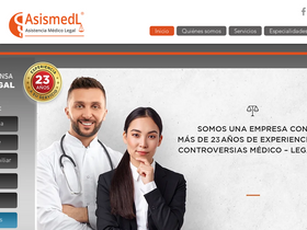 'asistenciamedicolegal.com' screenshot