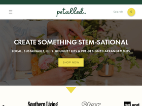 Petalled website screenshot