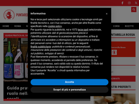 'puntarellarossa.it' screenshot