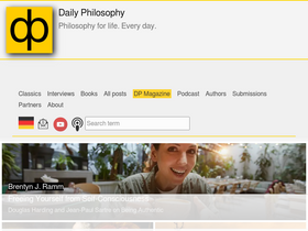 'daily-philosophy.com' screenshot