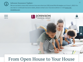 'johnsonfinancialgroup.com' screenshot