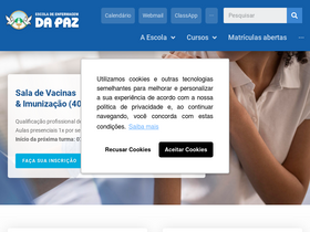 'escoladapaz.com.br' screenshot