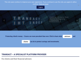 'transact-online.co.uk' screenshot