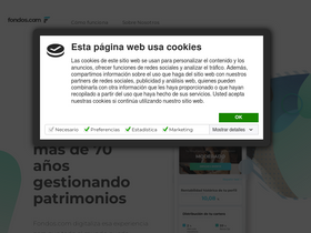 'fondos.com' screenshot