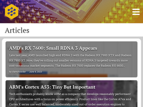 'chipsandcheese.com' screenshot