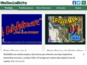 'nosolobits.com' screenshot
