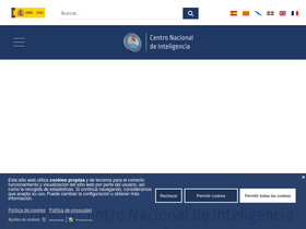 'cni.es' screenshot