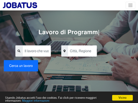 'jobatus.it' screenshot