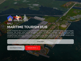 'baliprov.go.id' screenshot