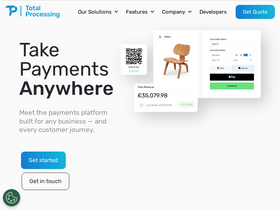 'totalprocessing.com' screenshot