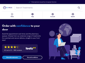 'eumeds.com' screenshot