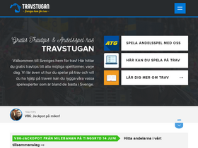 'travstugan.se' screenshot