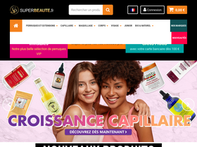 'superbeaute.fr' screenshot