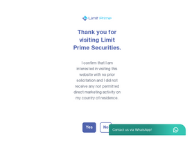'limitprime.com' screenshot