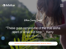 'secure.hfsfcu.org' screenshot