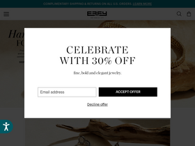 'effyjewelry.com' screenshot