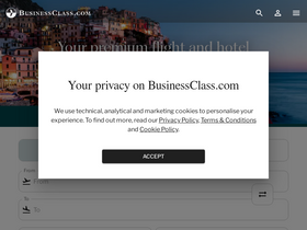 'businessclass.com' screenshot