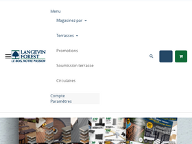 'langevinforest.com' screenshot