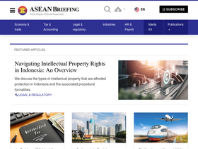 'aseanbriefing.com' screenshot