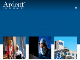 'ardenthealth.com' screenshot