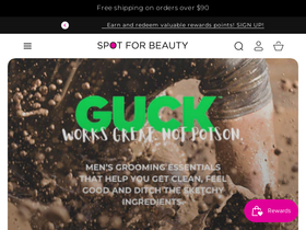 spotforbeauty.ca homepage screenshot