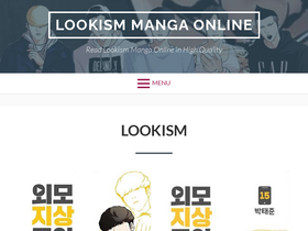 'read-lookism.com' screenshot