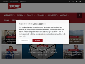 'eltotbadalona.cat' screenshot