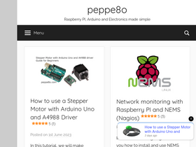 'peppe8o.com' screenshot