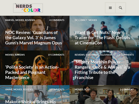 'thenerdsofcolor.org' screenshot