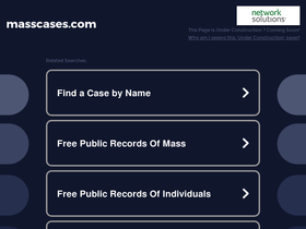 'masscases.com' screenshot