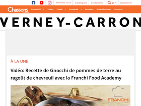 'chassons.com' screenshot