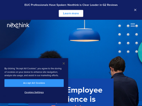 'nexthink.com' screenshot