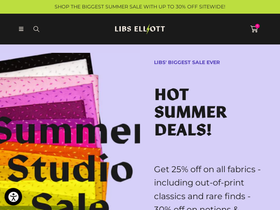 libselliott.com homepage screenshot