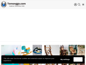 'temonggo.com' screenshot