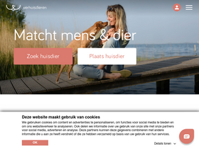'verhuisdieren.nl' screenshot