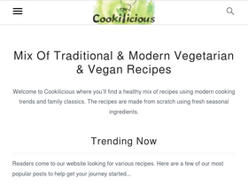 'cookilicious.com' screenshot