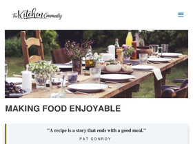 'thekitchencommunity.org' screenshot