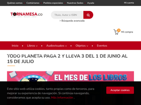 'tornamesa.co' screenshot