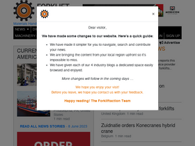 'forkliftaction.com' screenshot