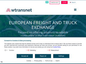 'wtransnet.com' screenshot