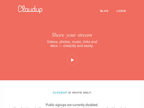 'cloudup.com' screenshot
