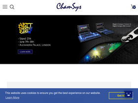 'chamsyslighting.com' screenshot